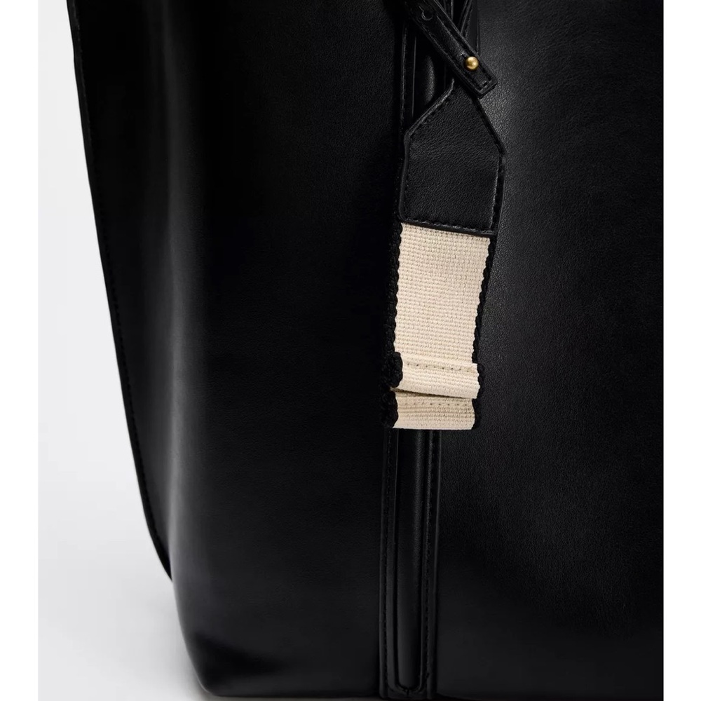 Zara Tote Bag Black - Picture 7 of 10